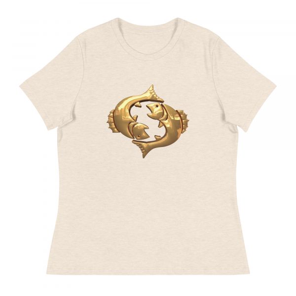 Women's Relaxed T-Shirt: Pisces - Image 14