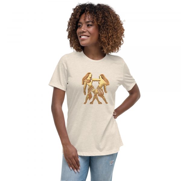 Women's Relaxed T-Shirt: Gemini - Image 15