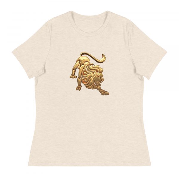 Women's Relaxed T-Shirt: Leo - Image 29