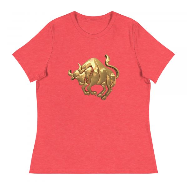 Women's Relaxed T-Shirt: Taurus - Image 21