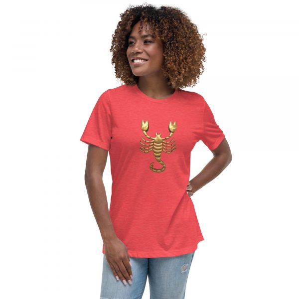 Women's Relaxed T-Shirt: Scorpio - Image 6