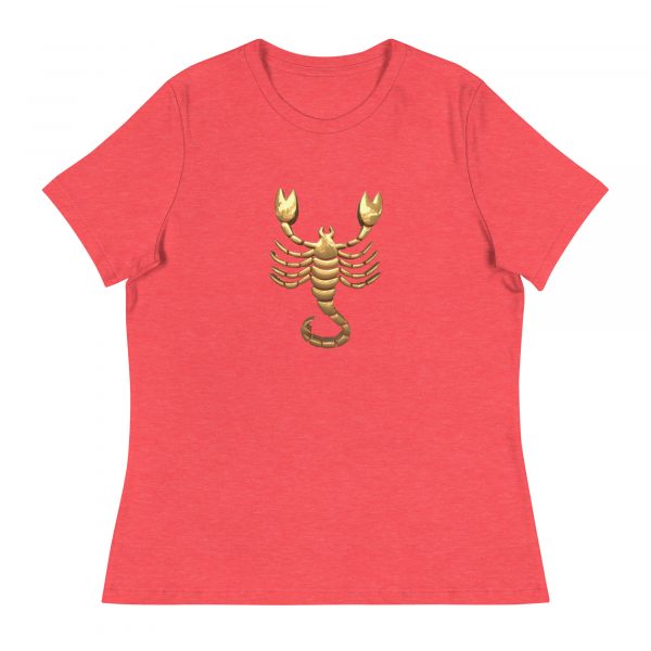 Women's Relaxed T-Shirt: Scorpio - Image 21