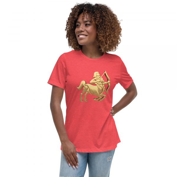 Women's Relaxed T-Shirt: Sagittarius - Image 6