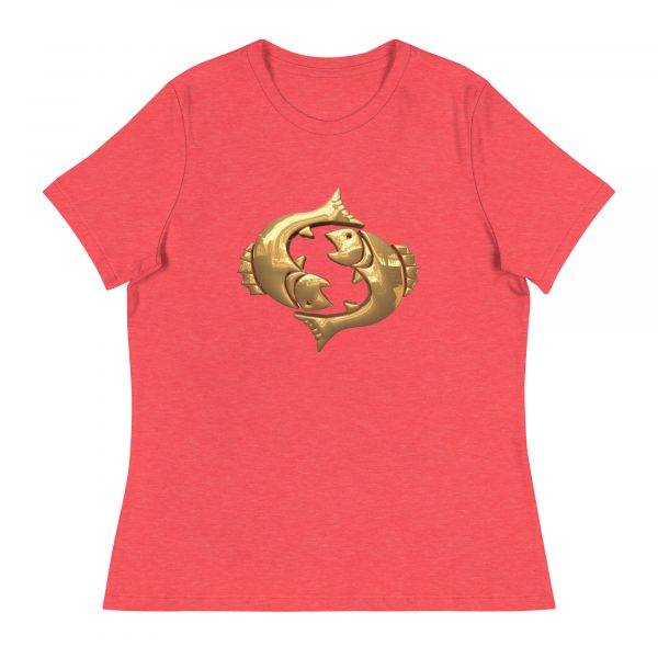 Women's Relaxed T-Shirt: Pisces - Image 5