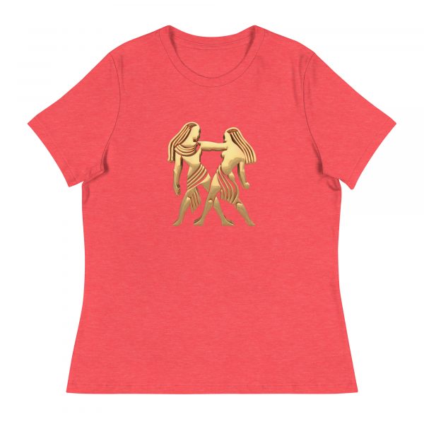 Women's Relaxed T-Shirt: Gemini - Image 21