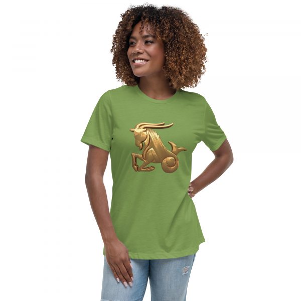 Women's Relaxed T-Shirt: Capricorn - Image 9