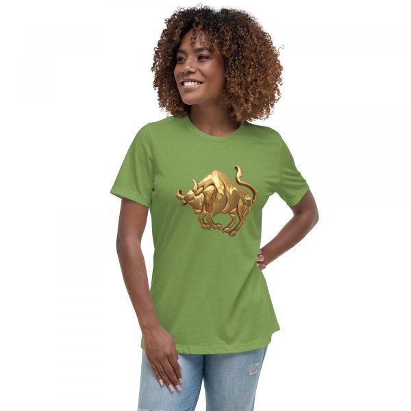 Women's Relaxed T-Shirt: Taurus - Image 9