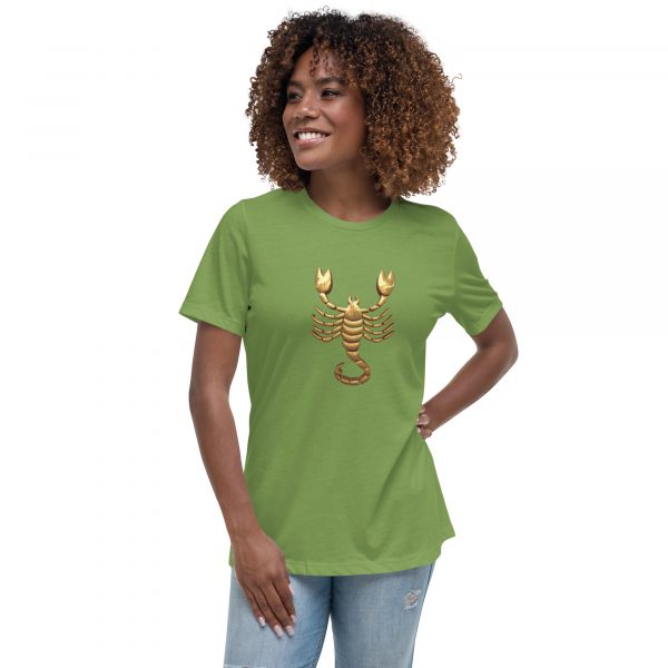 Women's Relaxed T-Shirt: Scorpio - Image 9
