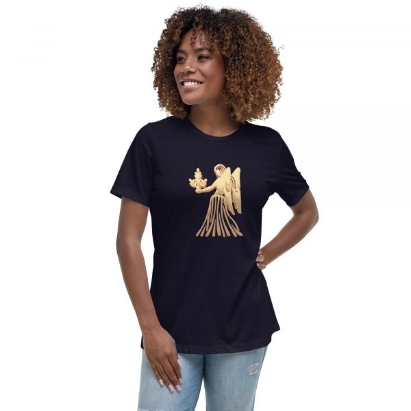 Women's Relaxed T-Shirt: Virgo - Image 4