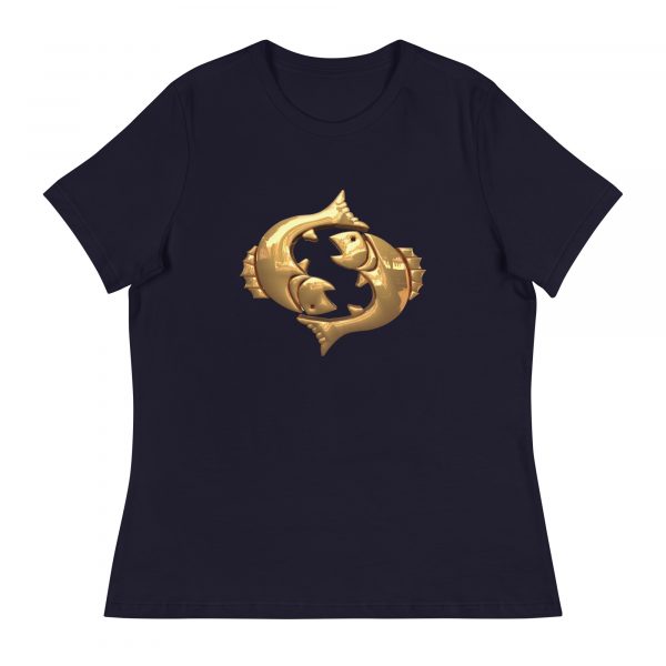 Women's Relaxed T-Shirt: Pisces