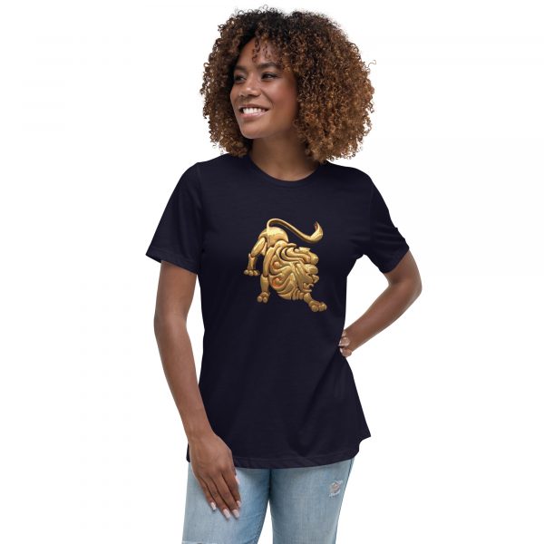 Women's Relaxed T-Shirt: Leo - Image 2