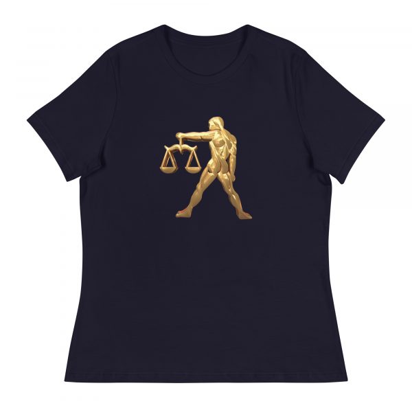 Women's Relaxed T-Shirt: Libra