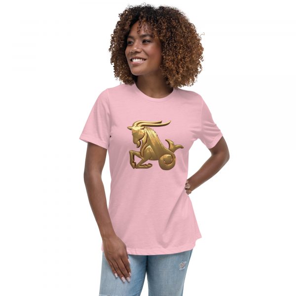 Women's Relaxed T-Shirt: Capricorn - Image 14
