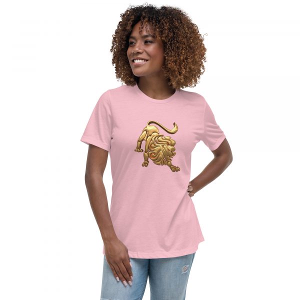 Women's Relaxed T-Shirt: Leo - Image 13