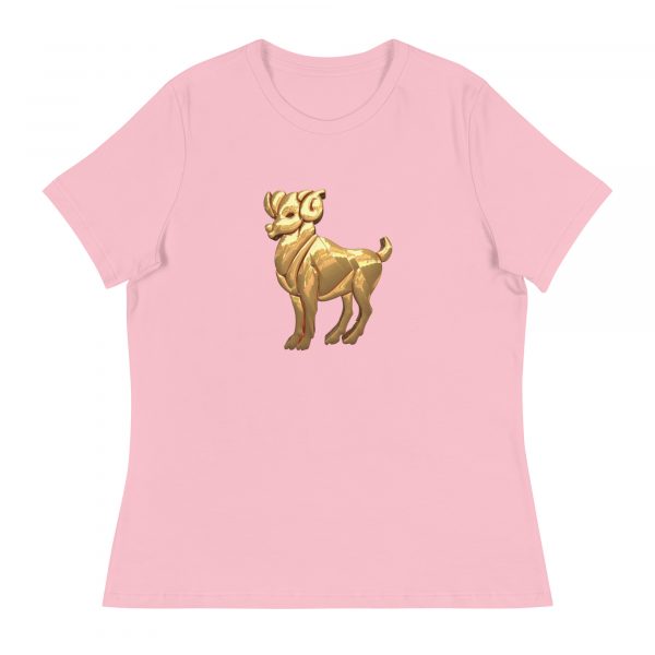 Women's Relaxed T-Shirt: Aries - Image 27