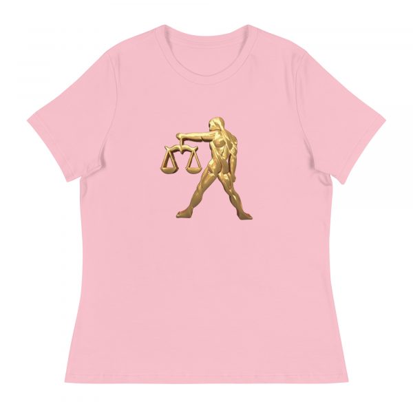 Women's Relaxed T-Shirt: Libra - Image 29
