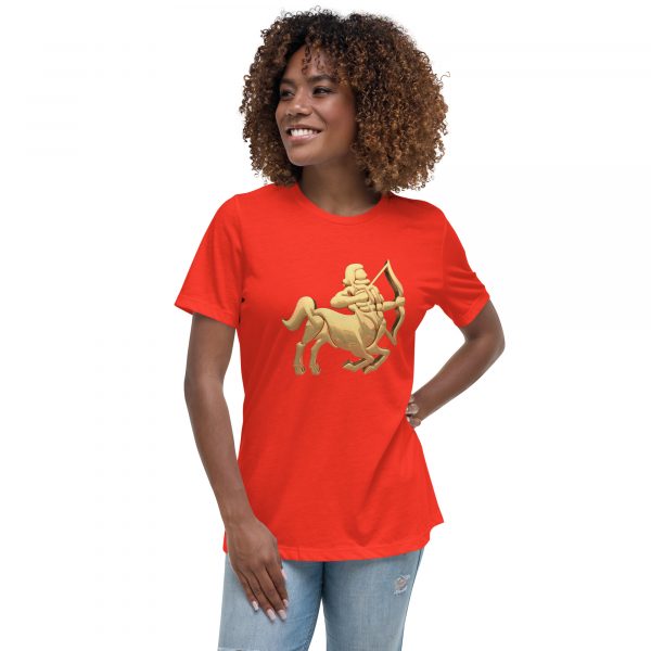 Women's Relaxed T-Shirt: Sagittarius - Image 5