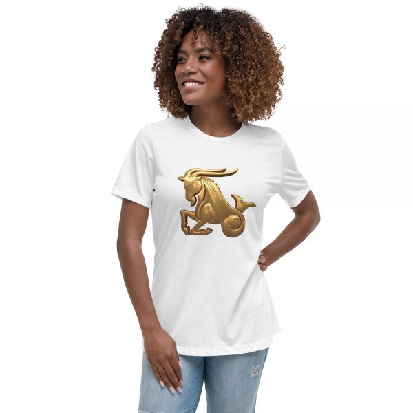 Women's Relaxed T-Shirt: Capricorn - Image 16