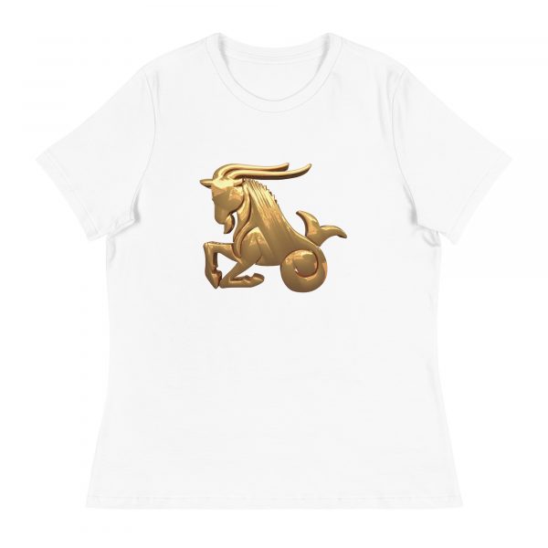 Women's Relaxed T-Shirt: Capricorn - Image 31