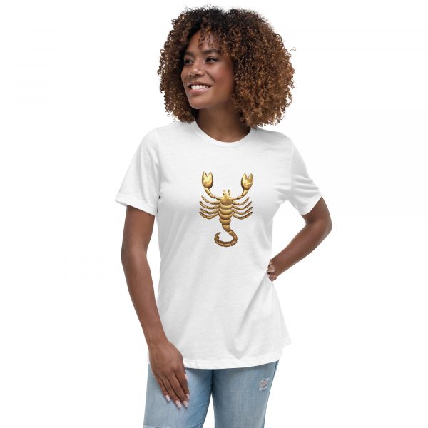 Women's Relaxed T-Shirt: Scorpio - Image 17