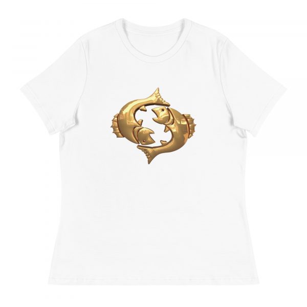 Women's Relaxed T-Shirt: Pisces - Image 16