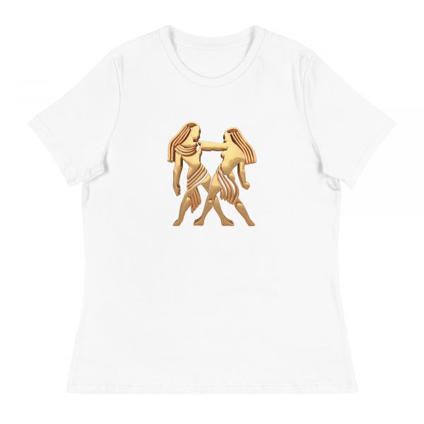 Women's Relaxed T-Shirt: Gemini - Image 32