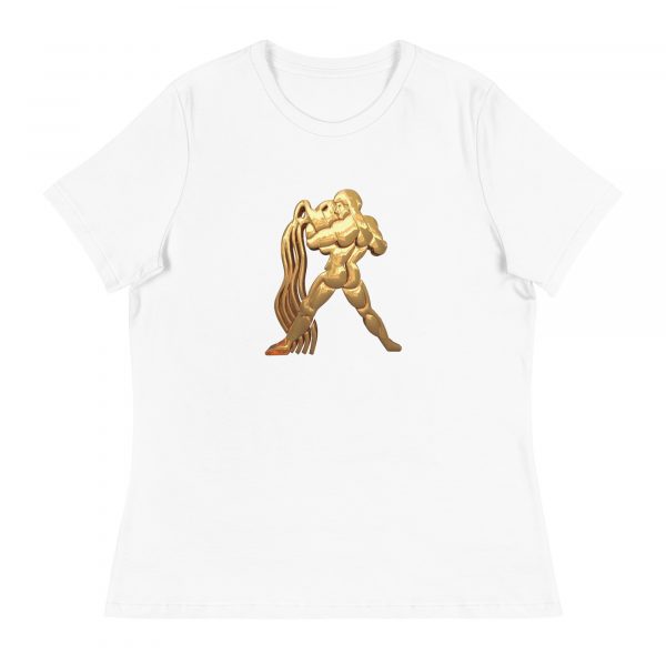 Women's Relaxed T-Shirt: Aquarius - Image 31